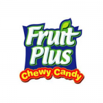 Fruit plus chewy candy logo