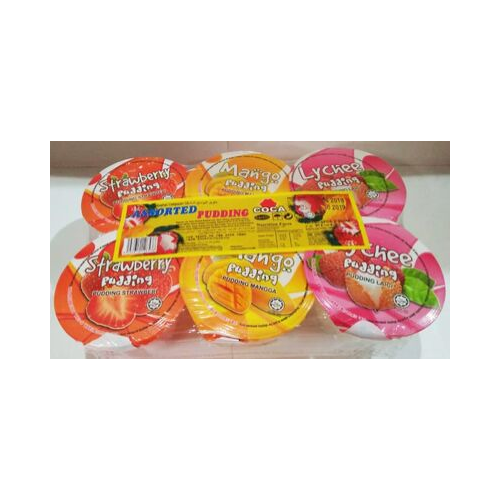 coca pudding box mix 6s