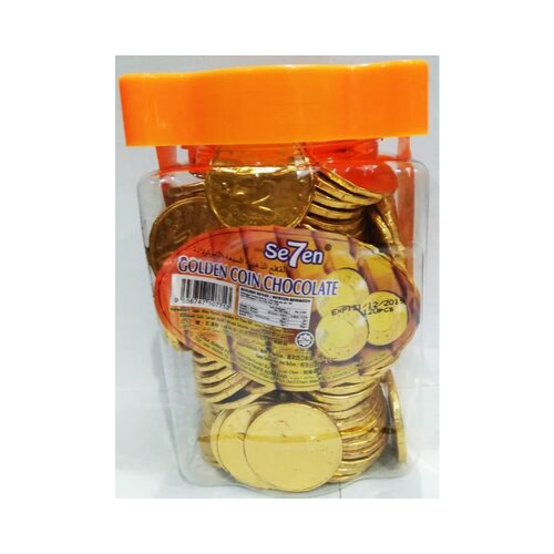 gold coin chocolate
