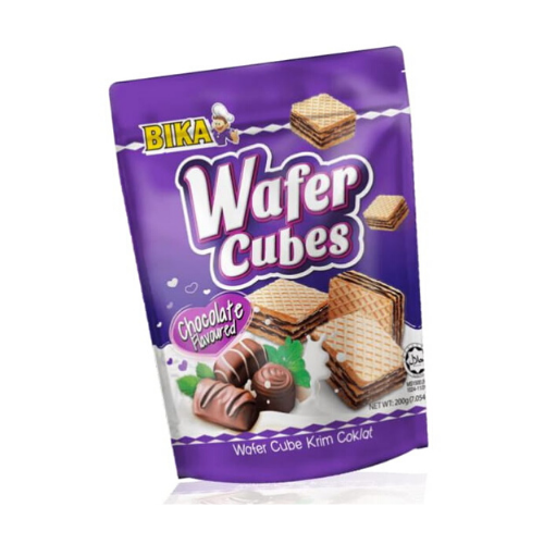 bika chocolate wafer cube