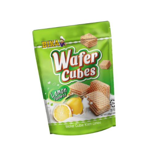 bika lemon wafer cube