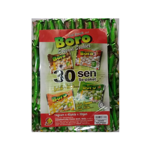 boro kuih bangkit pandan