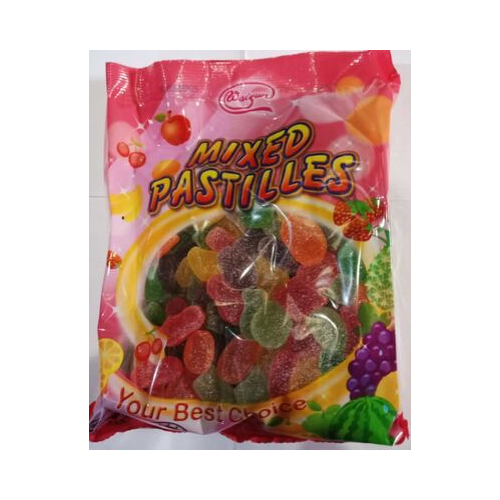 mixed pastiles soft jelly sweet 900g