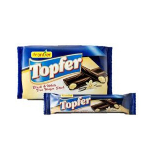 topfer black & whote duo wafer sticks