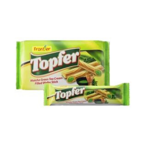 topfer matcha green tea wafer sticks