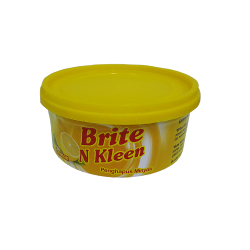 BRITE N KLEEN DISHWASH PASTE - LEMON
