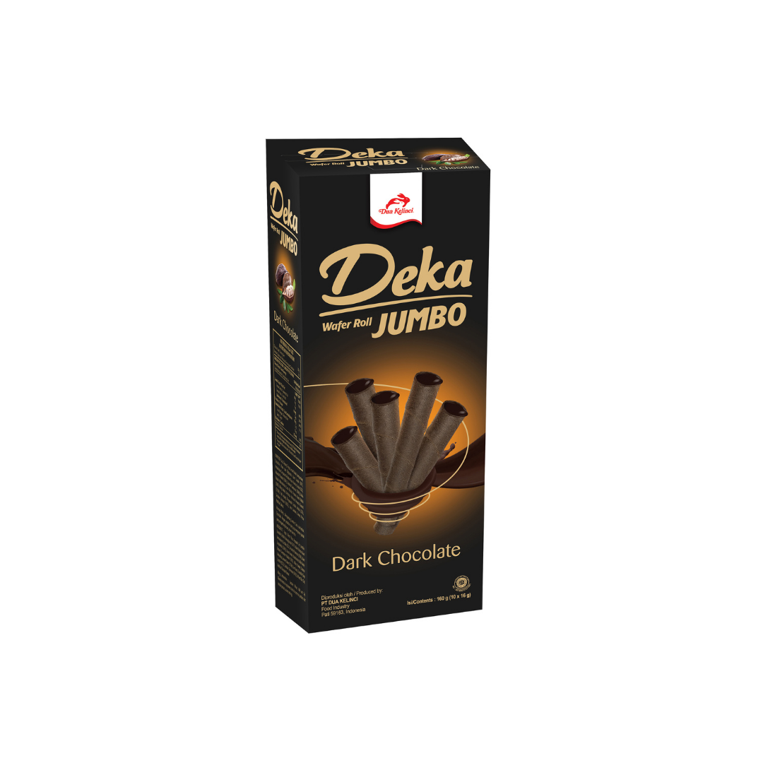 DEKA JUMBO ROLL - DARK CHOCOLATE (10S)