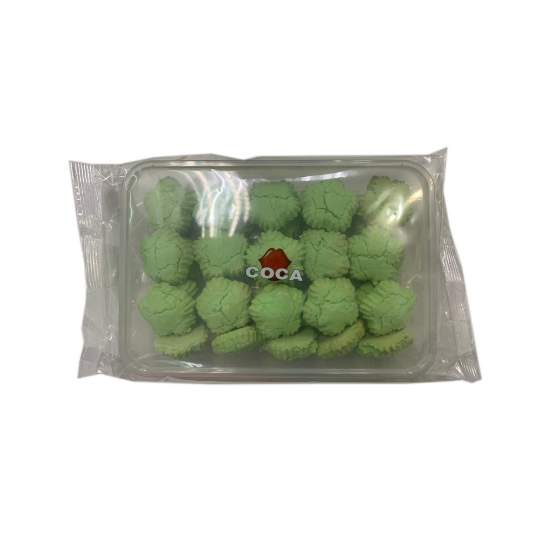 FLOWER COCONUT COOKIES (PANDAN) W08 (150G)