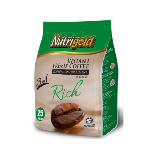NUTRIGOLD 3IN1 COFFEE MIX - RICH