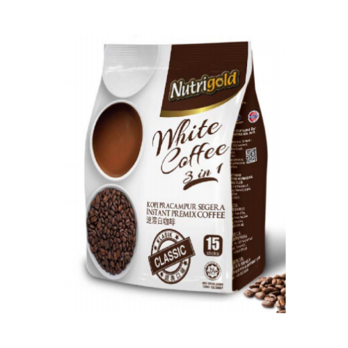 NUTRIGOLD 3IN1 WHITE COFFEE - CLASSIC