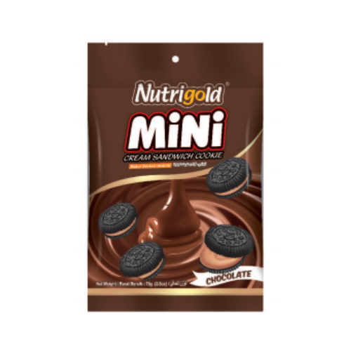 NUTRIGOLD MINI CREAM COOKIE SANDWICH - CHOCOLATE(1)