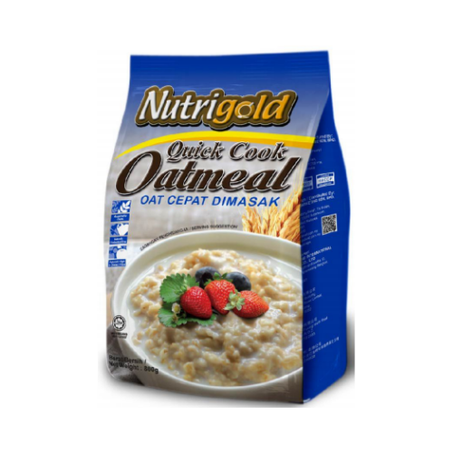 NUTRIGOLD QUICK COOK OATMEAL (PKT)