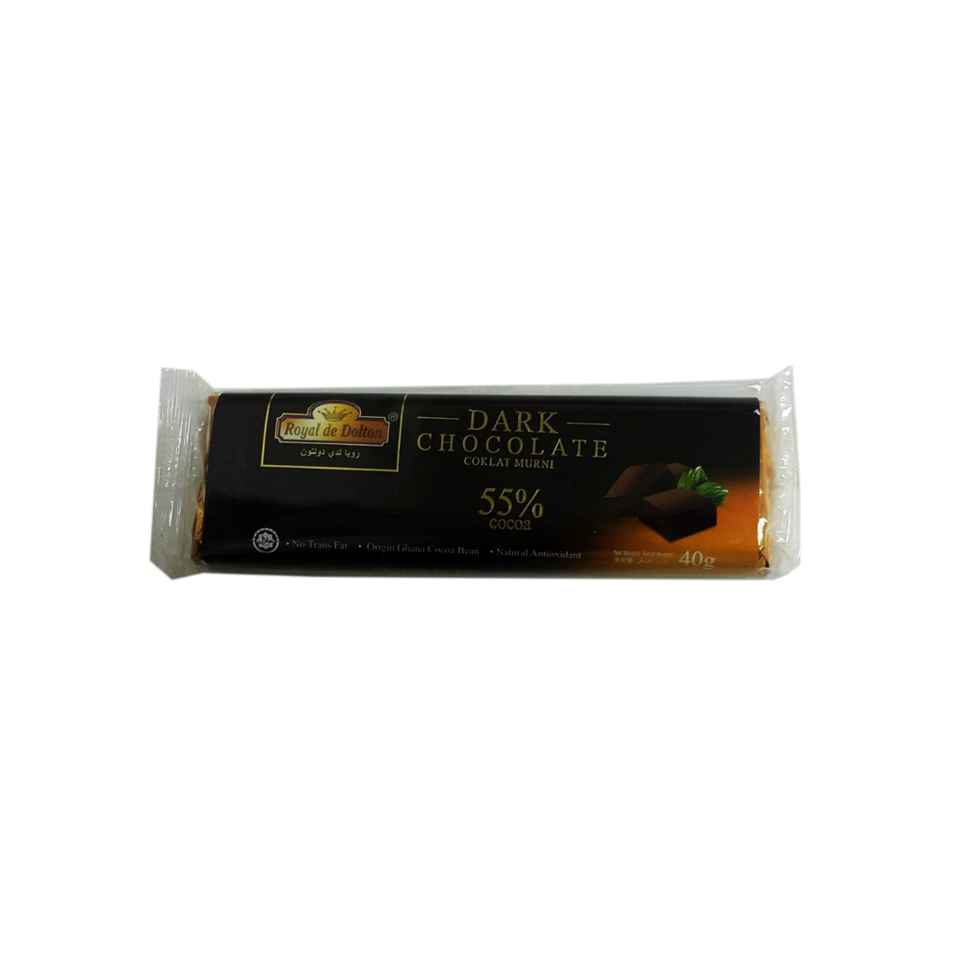RDD DARK MILK CHOCO BAR - 55% (40G)