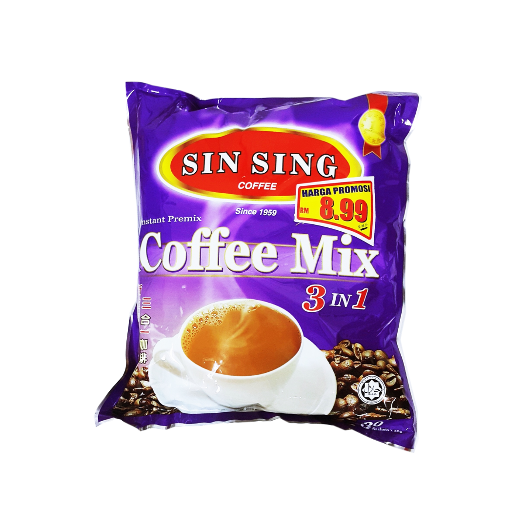 SINSING INSTANT COFFEE 3 IN 1 (30 X 20G)