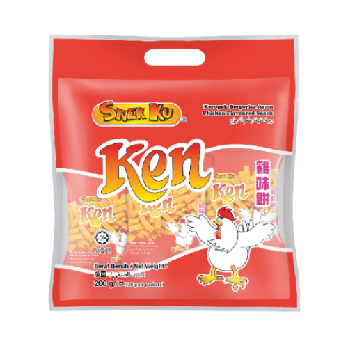 SNEK KU KEN CHICKEN (25G x 8'S)