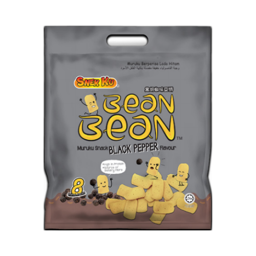 SNEKKU BEAN BEAN - BLACK PEPPER (8S)