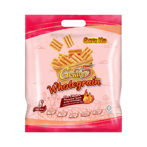 SNEKKU GRAIN5 WHOLEGRAIN - FIRE CHICKEN (8S)
