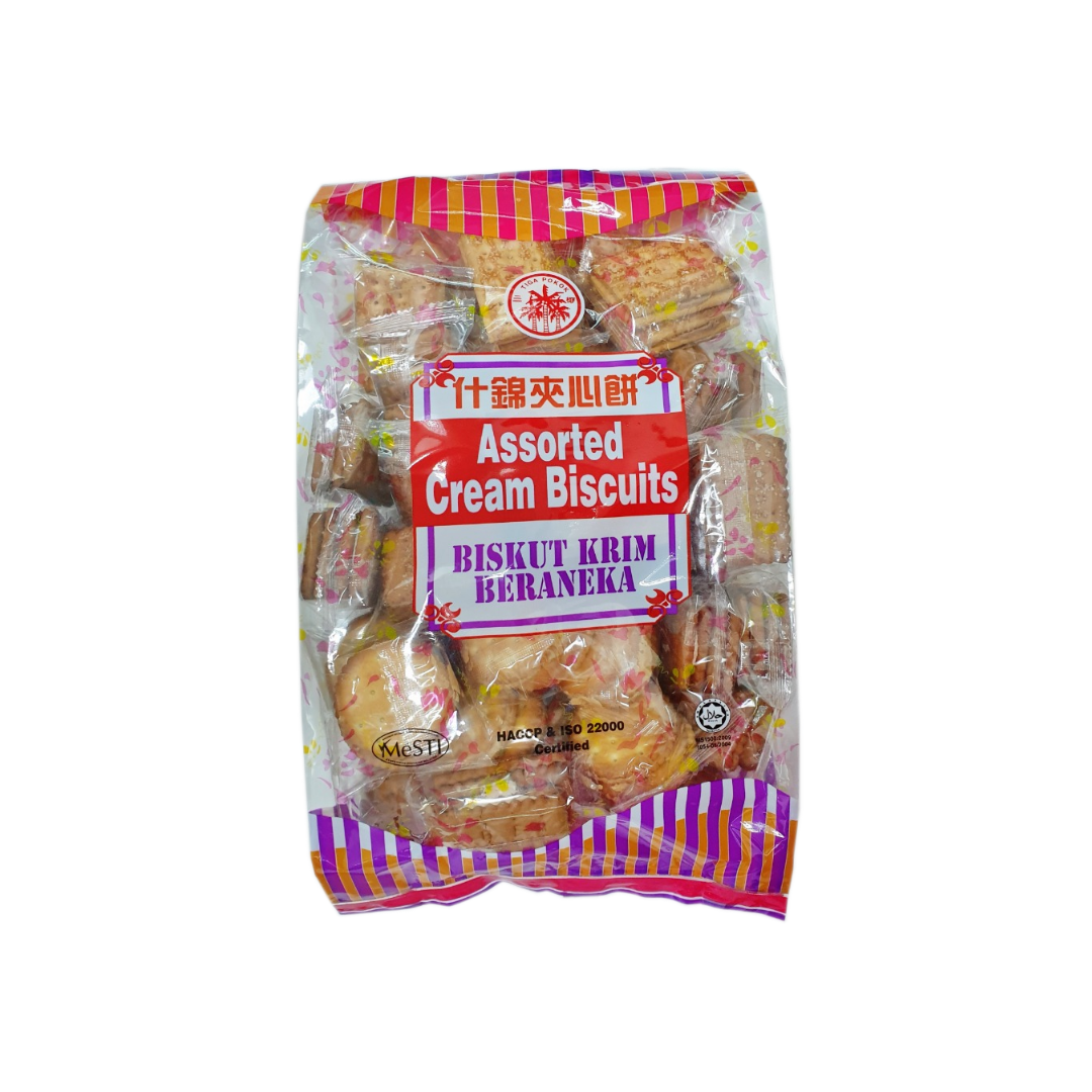 TIGA POKOK ASSORTED CREAM BISCUITS (750G)